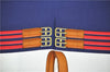 Authentic HERMES Carre 90 Scarf "JUMPING" Silk Navy 8911F