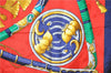 Authentic HERMES Carre 90 Scarf "Princes DU Soleil Levant" Silk Navy 8913F