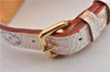 Auth Louis Vuitton Monogram Multicolor Bracelet Porto Address M92594 White 8914F