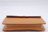 Authentic Louis Vuitton Epi Montaigne 20 Clutch Bag Light Brown LV 8915D