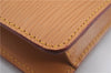 Authentic Louis Vuitton Epi Montaigne 20 Clutch Bag Light Brown LV 8915D
