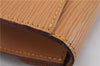 Authentic Louis Vuitton Epi Montaigne 20 Clutch Bag Light Brown LV 8915D