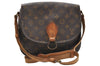 Auth Louis Vuitton Monogram Saint Cloud GM Shoulder Cross Bag M51242 LV 8916D