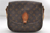 Auth Louis Vuitton Monogram Saint Cloud GM Shoulder Cross Bag M51242 LV 8916D