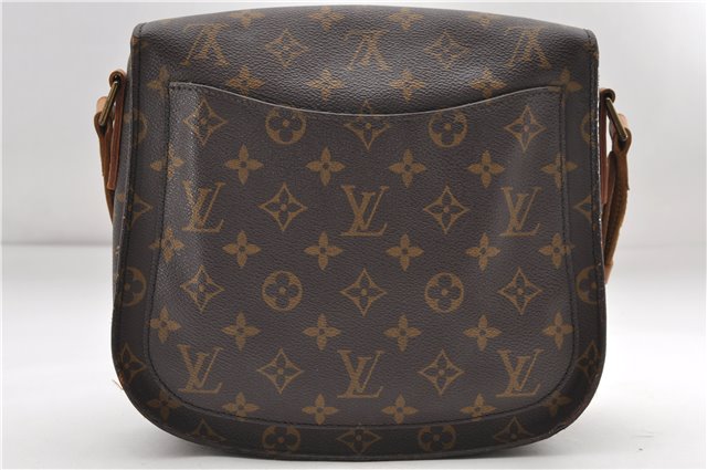 Auth Louis Vuitton Monogram Saint Cloud GM Shoulder Cross Bag M51242 LV 8916D