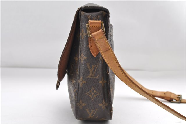 Auth Louis Vuitton Monogram Saint Cloud GM Shoulder Cross Bag M51242 LV 8916D