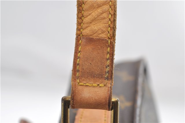 Auth Louis Vuitton Monogram Saint Cloud GM Shoulder Cross Bag M51242 LV 8916D