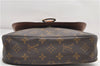 Auth Louis Vuitton Monogram Saint Cloud GM Shoulder Cross Bag M51242 LV 8916D