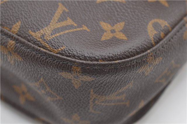 Auth Louis Vuitton Monogram Saint Cloud GM Shoulder Cross Bag M51242 LV 8916D