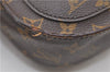 Auth Louis Vuitton Monogram Saint Cloud GM Shoulder Cross Bag M51242 LV 8916D
