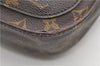 Auth Louis Vuitton Monogram Saint Cloud GM Shoulder Cross Bag M51242 LV 8916D