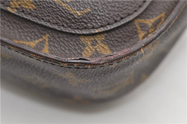 Auth Louis Vuitton Monogram Saint Cloud GM Shoulder Cross Bag M51242 LV 8916D