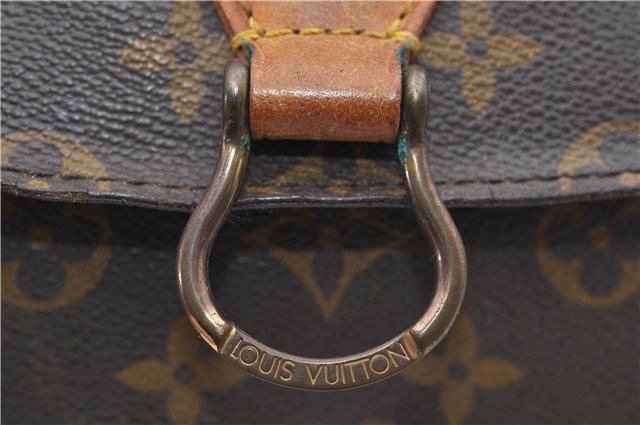 Auth Louis Vuitton Monogram Saint Cloud GM Shoulder Cross Bag M51242 LV 8916D
