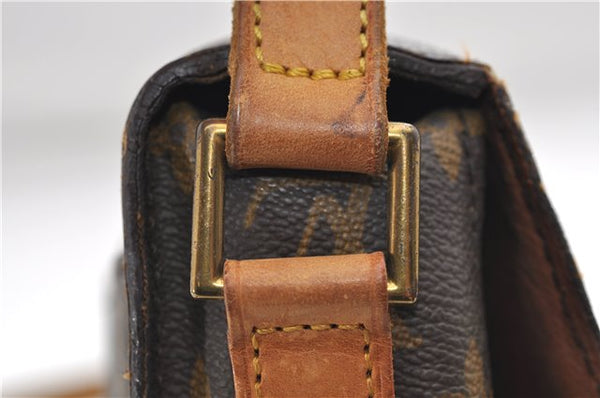 Auth Louis Vuitton Monogram Saint Cloud GM Shoulder Cross Bag M51242 LV 8916D