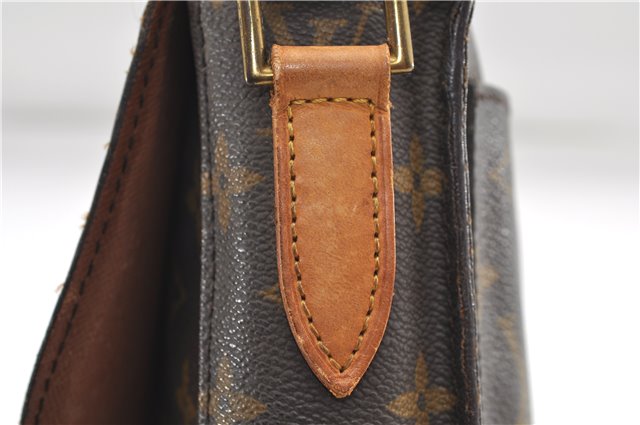 Auth Louis Vuitton Monogram Saint Cloud GM Shoulder Cross Bag M51242 LV 8916D