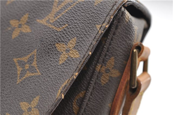 Auth Louis Vuitton Monogram Saint Cloud GM Shoulder Cross Bag M51242 LV 8916D