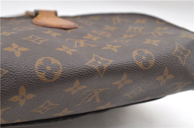 Auth Louis Vuitton Monogram Saint Cloud GM Shoulder Cross Bag M51242 LV 8916D