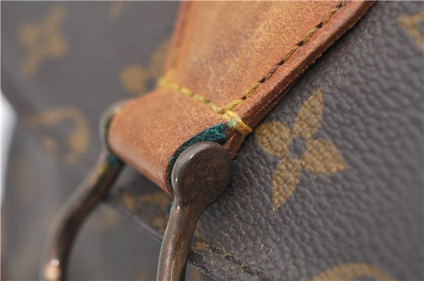 Auth Louis Vuitton Monogram Saint Cloud GM Shoulder Cross Bag M51242 LV 8916D