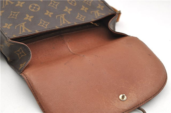 Auth Louis Vuitton Monogram Saint Cloud GM Shoulder Cross Bag M51242 LV 8916D