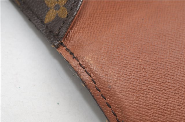 Auth Louis Vuitton Monogram Saint Cloud GM Shoulder Cross Bag M51242 LV 8916D