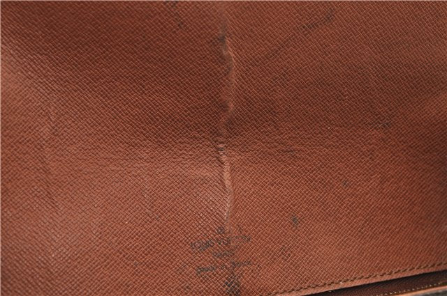 Auth Louis Vuitton Monogram Saint Cloud GM Shoulder Cross Bag M51242 LV 8916D