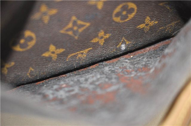 Auth Louis Vuitton Monogram Saint Cloud GM Shoulder Cross Bag M51242 LV 8916D