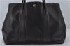 Authentic HERMES Garden Party PM Tote Hand Bag Leather Brown Junk 8920D