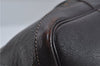 Authentic HERMES Garden Party PM Tote Hand Bag Leather Brown Junk 8920D