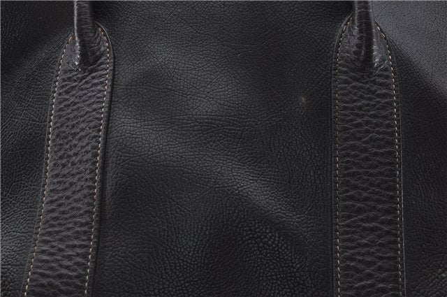 Authentic HERMES Garden Party PM Tote Hand Bag Leather Brown Junk 8920D