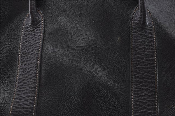 Authentic HERMES Garden Party PM Tote Hand Bag Leather Brown Junk 8920D