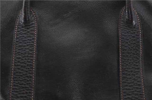 Authentic HERMES Garden Party PM Tote Hand Bag Leather Brown Junk 8920D