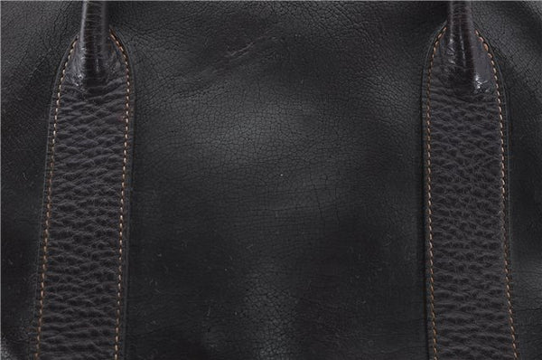 Authentic HERMES Garden Party PM Tote Hand Bag Leather Brown Junk 8920D