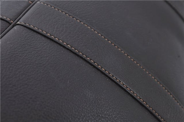 Authentic HERMES Garden Party PM Tote Hand Bag Leather Brown Junk 8920D