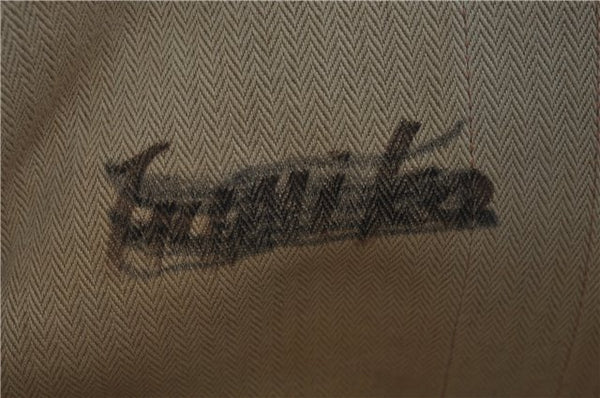 Authentic HERMES Garden Party PM Tote Hand Bag Leather Brown Junk 8920D