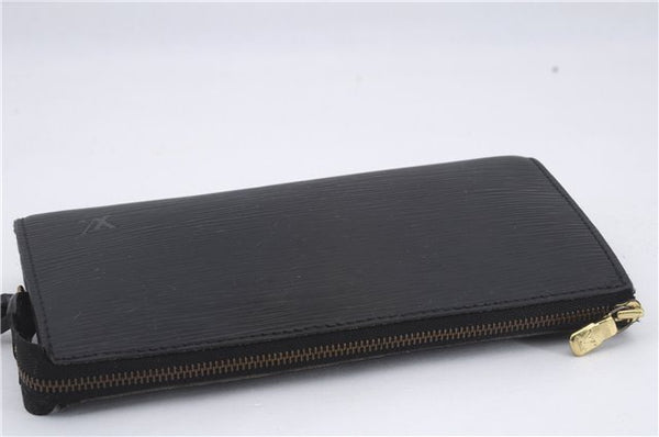 Authentic Louis Vuitton Epi Pochette Accessoires Pouch Black M52952 LV 8925D
