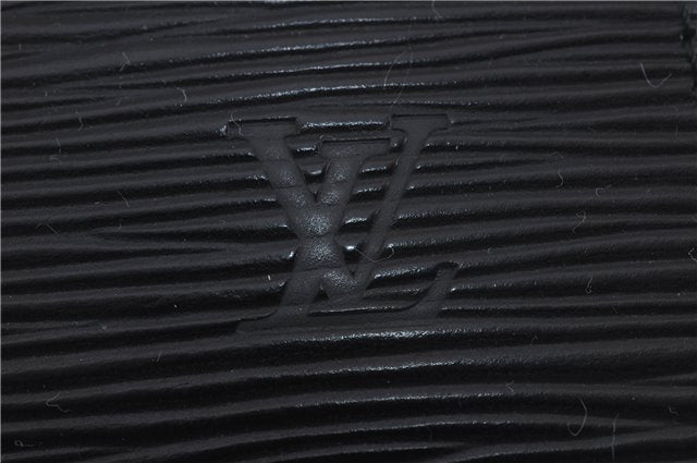Authentic Louis Vuitton Epi Pochette Accessoires Pouch Black M52952 LV 8925D