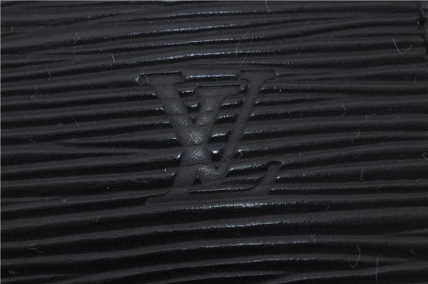 Authentic Louis Vuitton Epi Pochette Accessoires Pouch Black M52952 LV 8925D