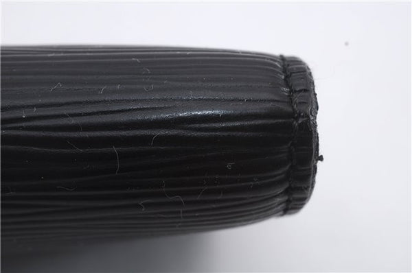 Authentic Louis Vuitton Epi Pochette Accessoires Pouch Black M52952 LV 8925D