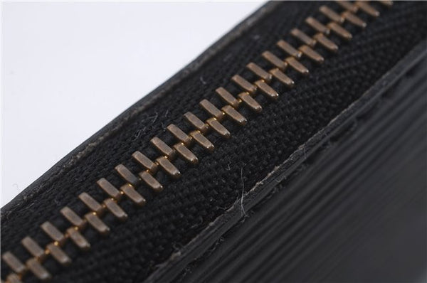 Authentic Louis Vuitton Epi Pochette Accessoires Pouch Black M52952 LV 8925D