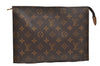 Auth Louis Vuitton Monogram Poche Toilette 26 Cosmetics Pouch Old Model LV 8926D