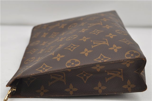 Auth Louis Vuitton Monogram Poche Toilette 26 Cosmetics Pouch Old Model LV 8926D