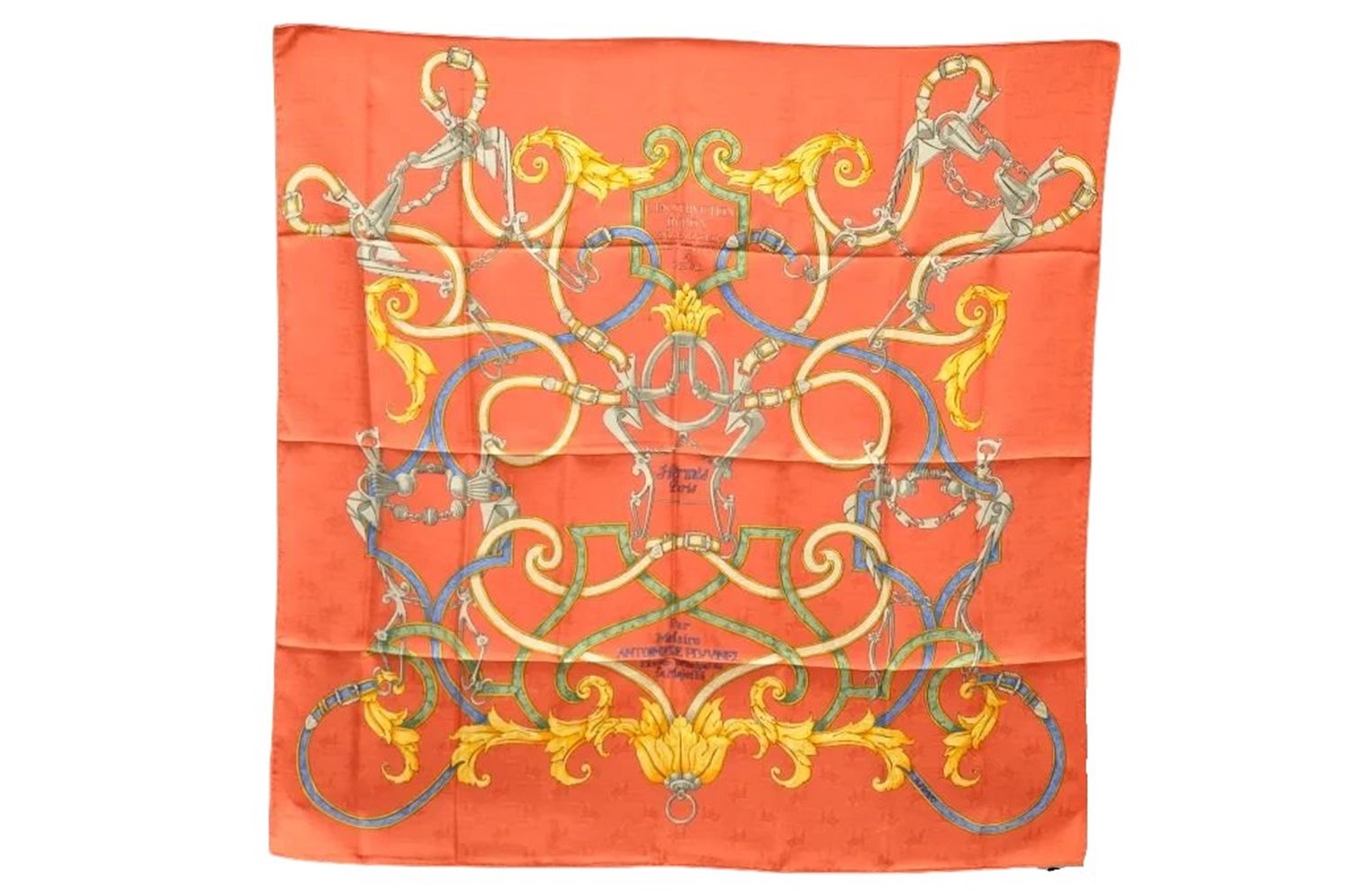 Authentic HERMES Carre 90 Scarf 