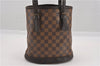 Authentic Louis Vuitton Damier Marais Bucket Shoulder Tote Bag N42240 LV 8928F