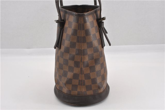 Authentic Louis Vuitton Damier Marais Bucket Shoulder Tote Bag N42240 LV 8928F
