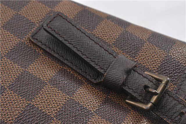 Authentic Louis Vuitton Damier Marais Bucket Shoulder Tote Bag N42240 LV 8928F