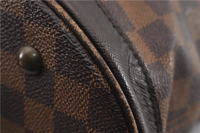 Authentic Louis Vuitton Damier Marais Bucket Shoulder Tote Bag N42240 LV 8928F