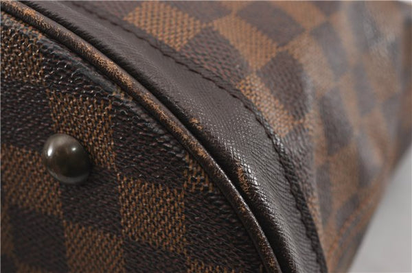 Authentic Louis Vuitton Damier Marais Bucket Shoulder Tote Bag N42240 LV 8928F