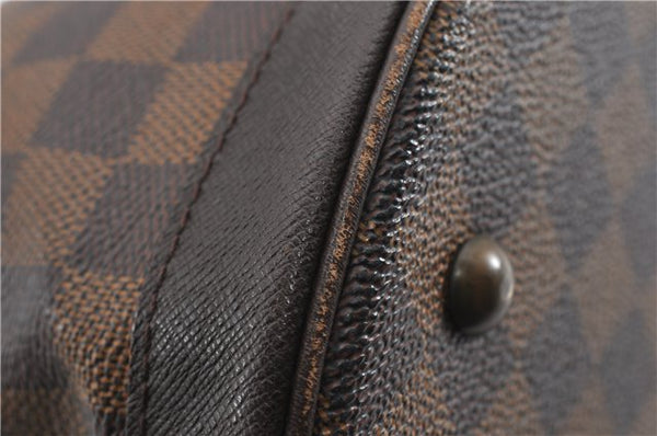 Authentic Louis Vuitton Damier Marais Bucket Shoulder Tote Bag N42240 LV 8928F