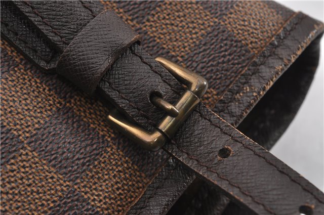 Authentic Louis Vuitton Damier Marais Bucket Shoulder Tote Bag N42240 LV 8928F