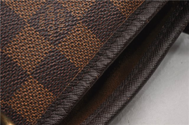 Authentic Louis Vuitton Damier Marais Bucket Shoulder Tote Bag N42240 LV 8928F